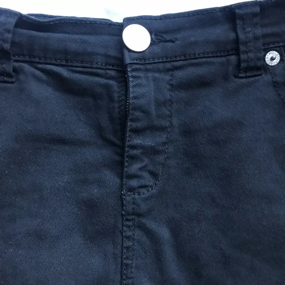 No Boundaries Black Denim Mini Skirt. Juniors 13 - Picture 4 of 4